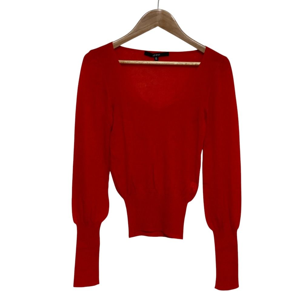 Gucci Tom Ford Era 100% Cashmere Short Knit Sweater XS