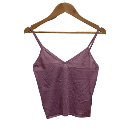 Gucci Tom Ford Era Cropped Knit Camisole Pink S
