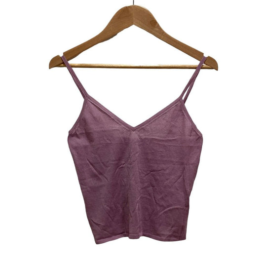 Gucci Tom Ford Era Cropped Knit Camisole Pink S