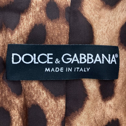 Dolce & Gabbana Lace Docking Lining Leopard Trench Coat Beige 36 — view 5
