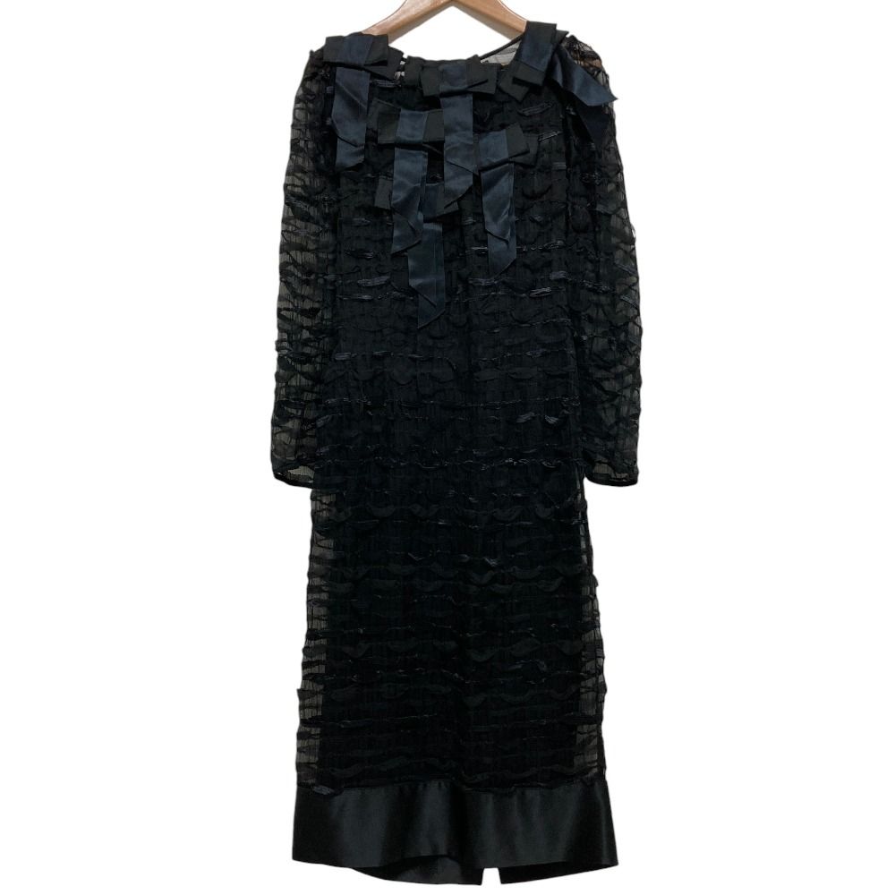Dolce & Gabbana Tulle Sheer Dress Black 40