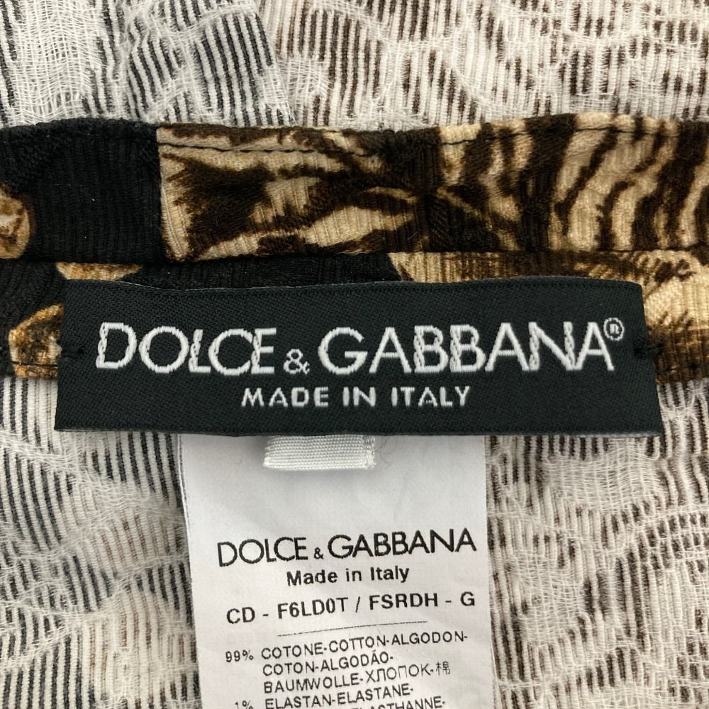 Dolce & Gabbana Ancient Coin Pattern Embossed Sleeveless Dress Black 40 — view 5