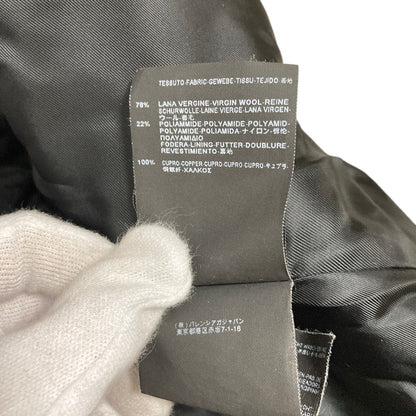 Balenciaga Wool Melton Chesterfield Black Jacket 34 — view 8