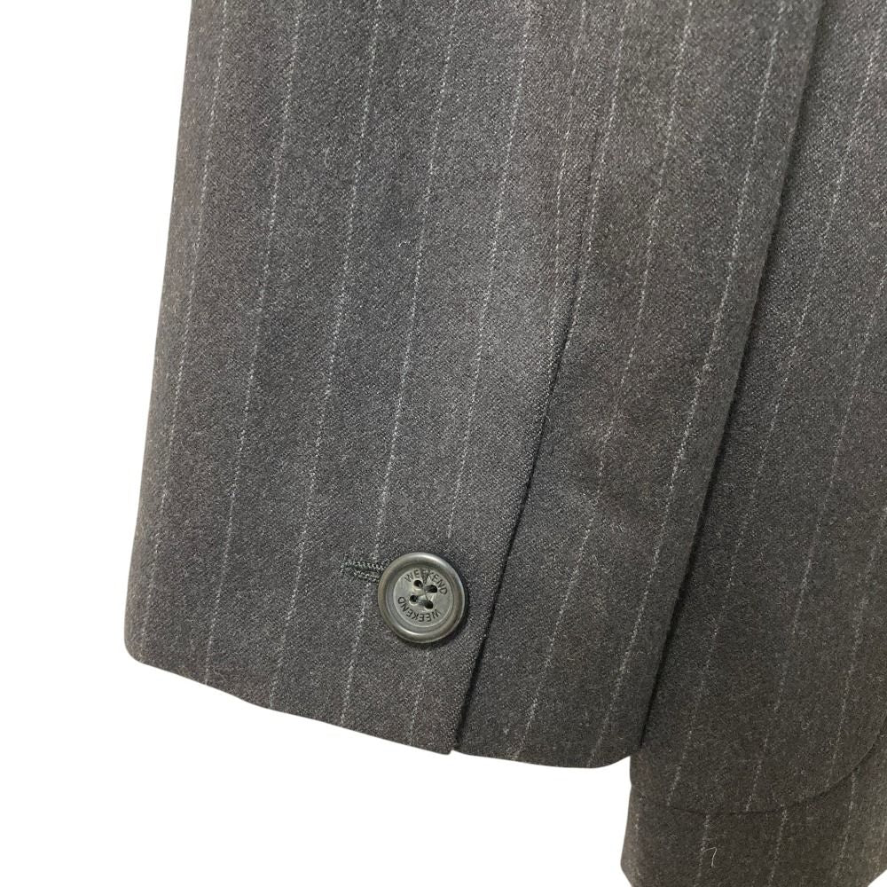 Max Mara Weekend Double Breasted Jacket Trousers Set Suit Charcoal Gray 40 — view 7