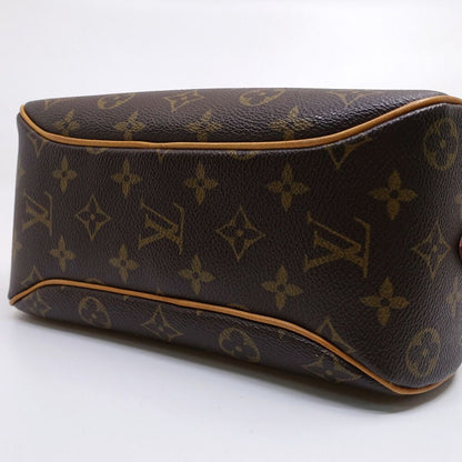 Louis Vuitton Blois Shoulder Bag Monogram Canvas Brown Gold — view 4