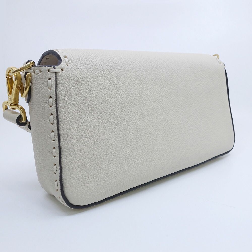 Miu Miu Beau Bag Large Handle Leather Cognac Brown Gold — view 2