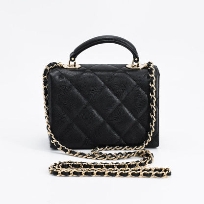 Chanel Shoulder Bag Top Handle Mini Clutch — view 3