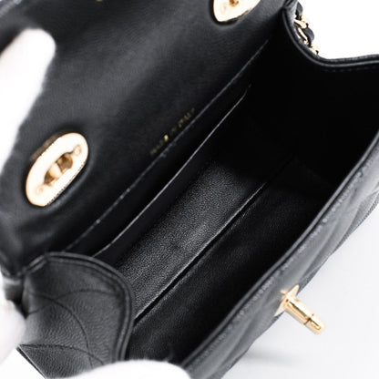 Chanel Shoulder Bag Top Handle Mini Clutch — view 4