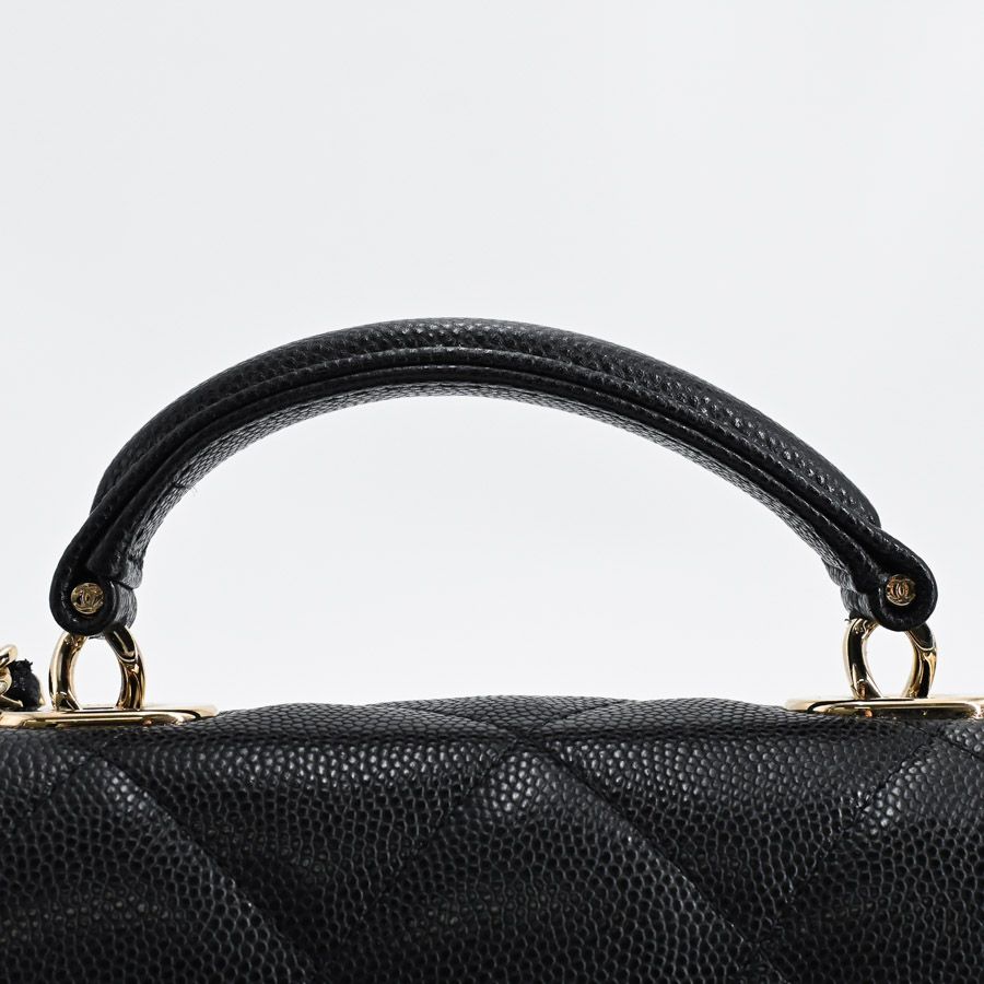 Chanel Shoulder Bag Top Handle Mini Clutch — view 7