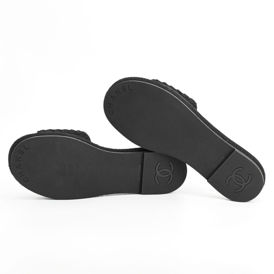 Chanel Shoes Sandals Black — view 5