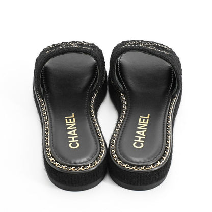 Chanel Shoes Sandals Black — view 3