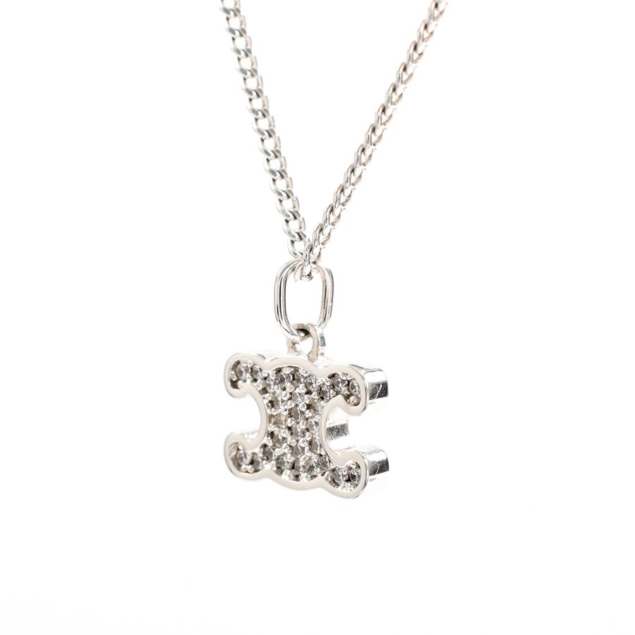 Celine Necklace Triomphe Silver — view 2