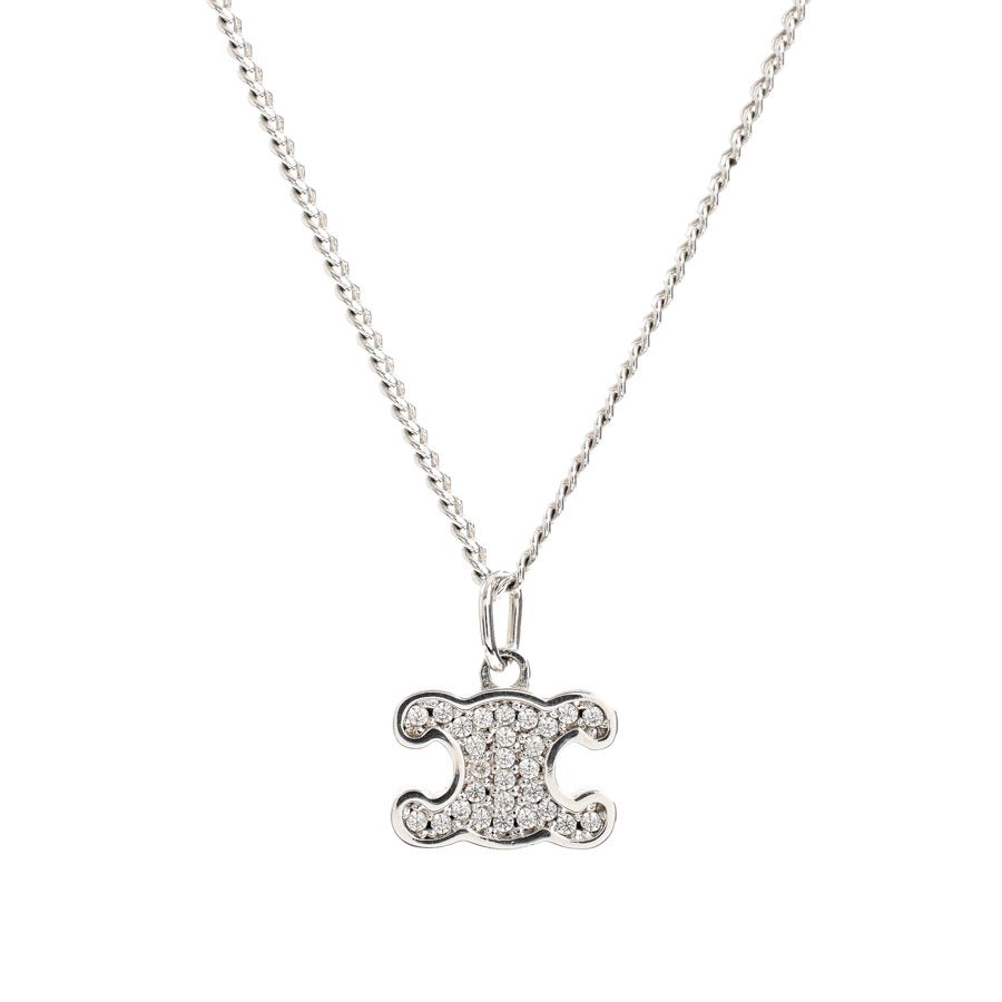 Celine Necklace Triomphe Silver