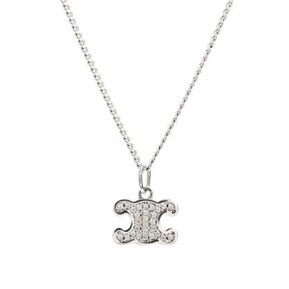 Celine Necklace Triomphe Silver