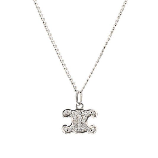 Celine Necklace Triomphe Silver