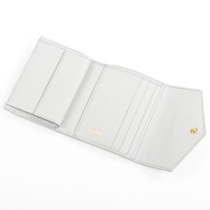 Miu Miu Compact Wallet Vitello Daino Leather — view 4