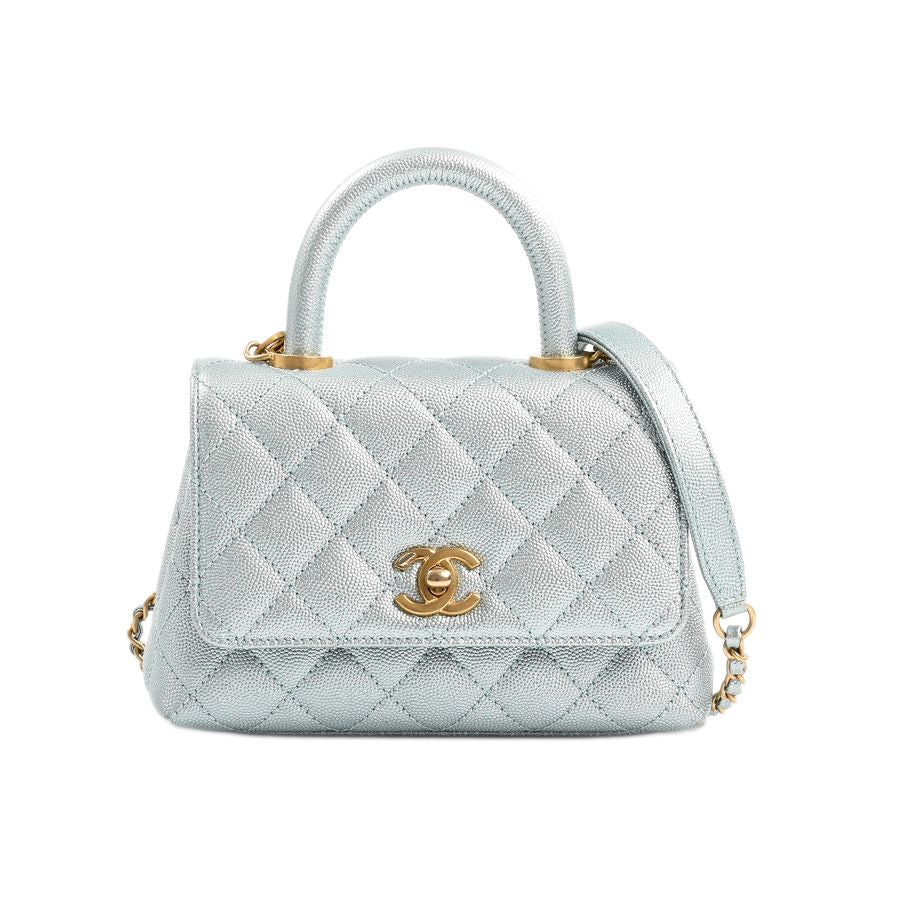 Chanel Handle Top Mini Flap Bag