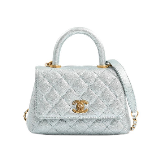 Chanel Handle Top Mini Flap Bag
