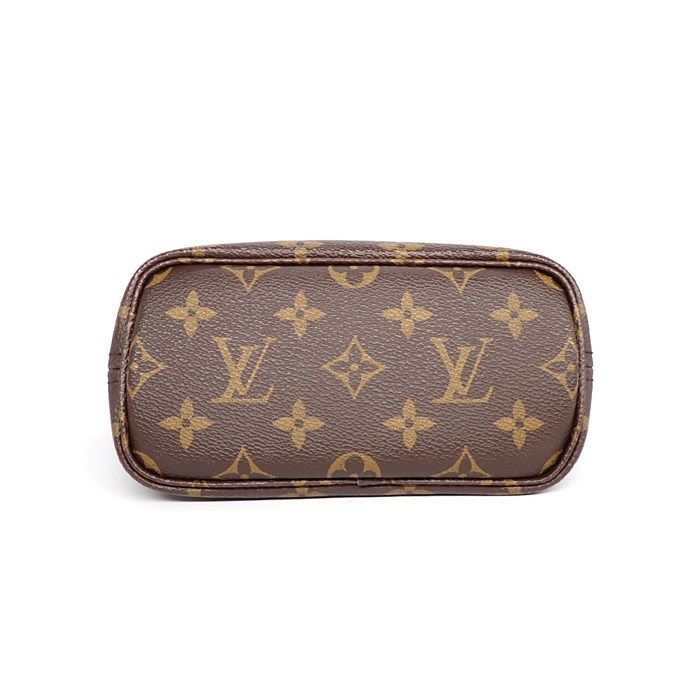 Louis Vuitton Shoulder Bag Neverfull BB Brown Beige Monogram Canvas Vachetta — view 4