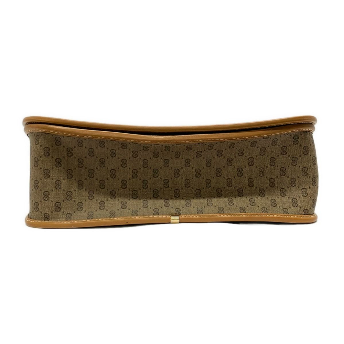 Gucci Shoulder Bag Vintage Beige Leather — view 5