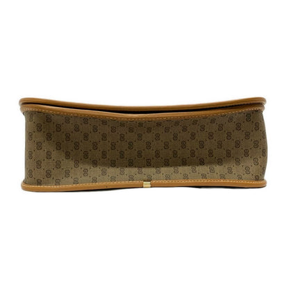 Gucci Shoulder Bag Vintage Beige Leather — view 5