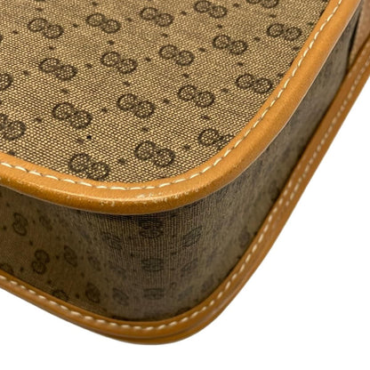 Gucci Shoulder Bag Vintage Beige Leather — view 6