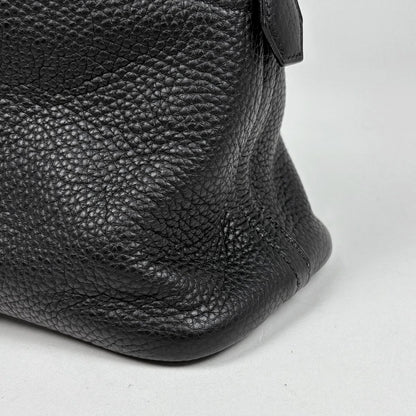 Hermes Bolide 31 2-Way Togo Black Handbag — view 4