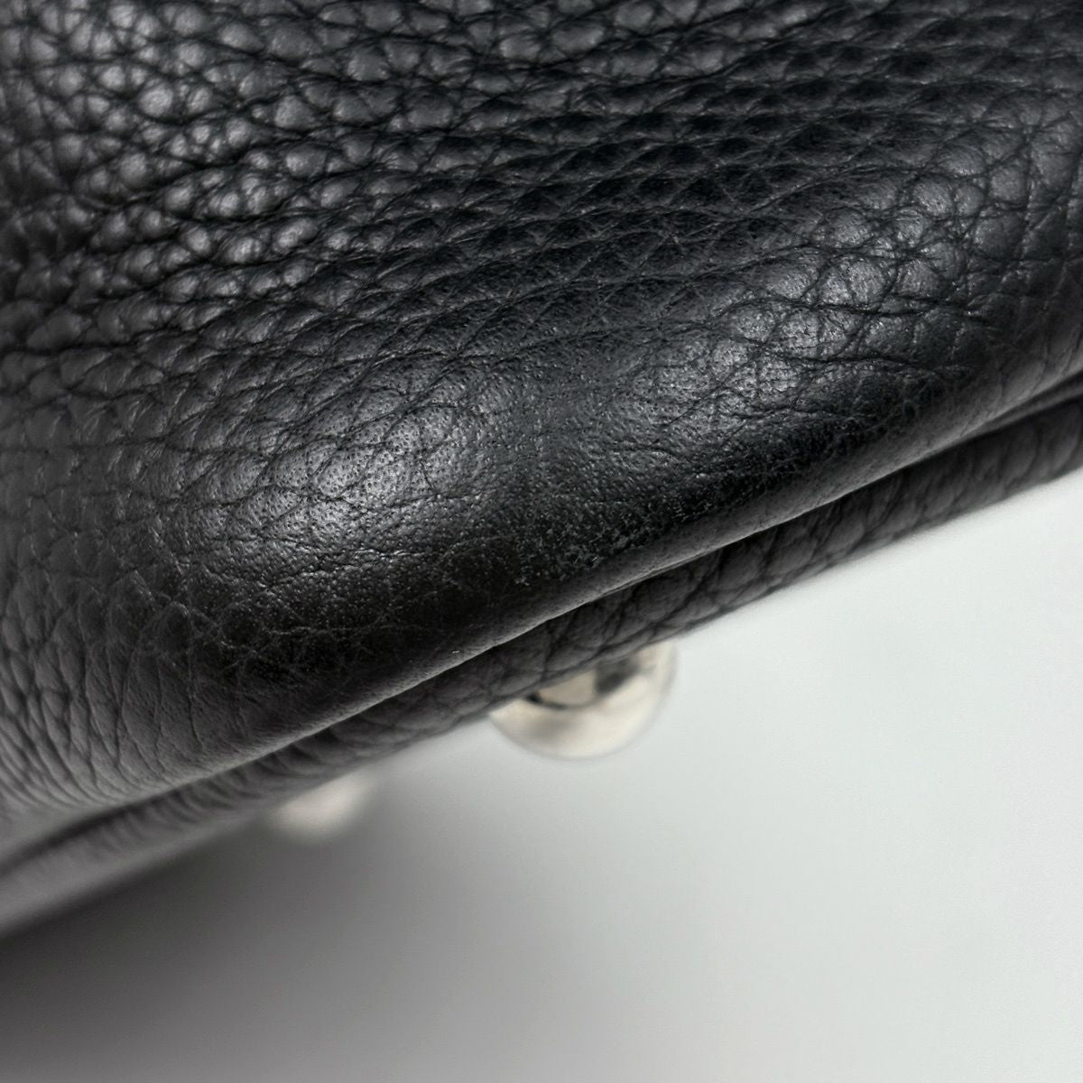 Hermes Bolide 31 2-Way Togo Black Handbag — view 3