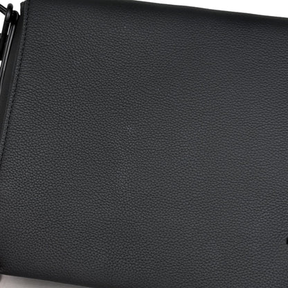 Louis Vuitton Takeoff Messenger LV Aerogram Shoulder Bag Leather Noir — view 4