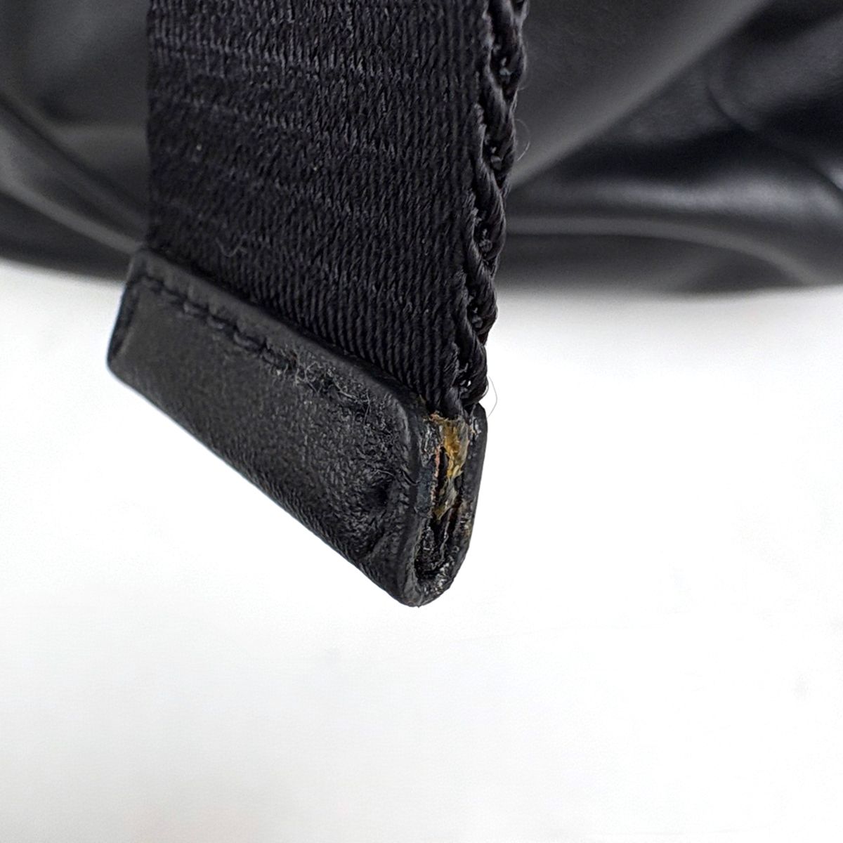 Prada Logo Backpack Tessuto Nylon Nero — view 7