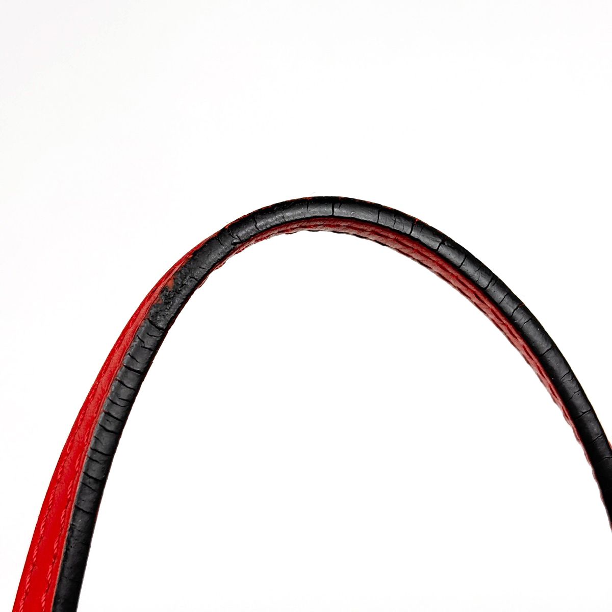 Louis Vuitton Neverfull MM Tote Bag Epi Coquelicot — view 8