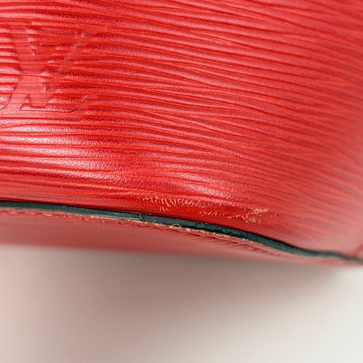 Louis Vuitton Neverfull MM Tote Bag Epi Coquelicot — view 3