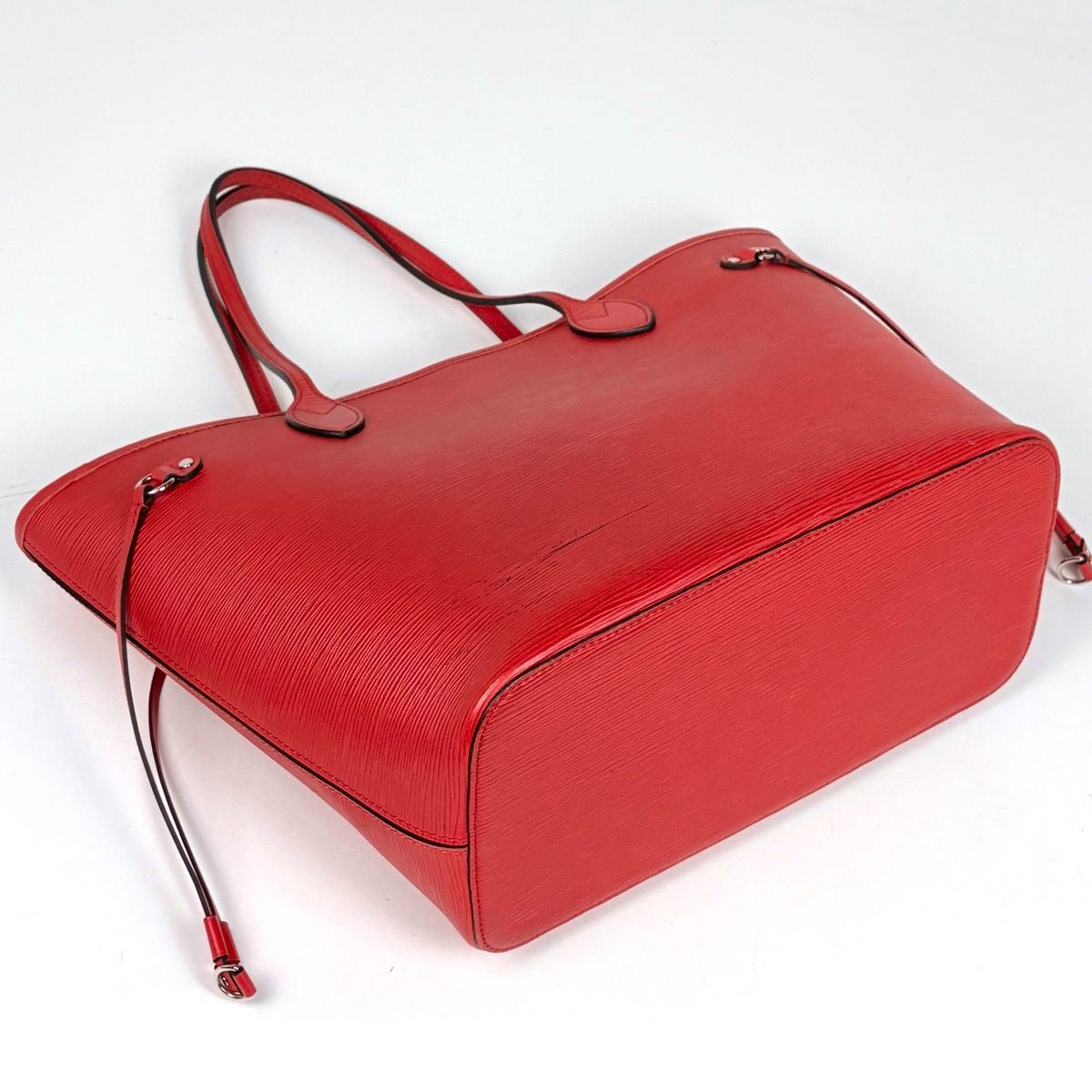 Louis Vuitton Neverfull MM Tote Bag Epi Coquelicot — view 2