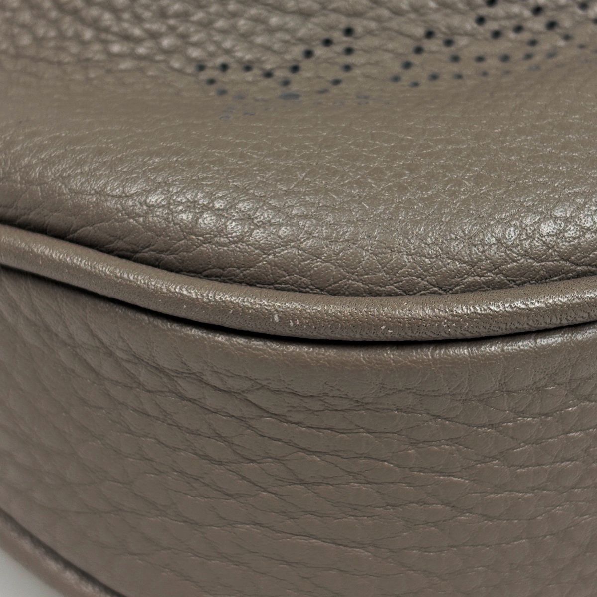 Louis Vuitton Selene MM 2-Way Handle Monogram Mahina Taupe Handbag — view 3