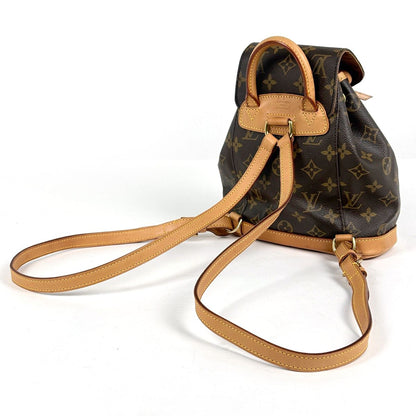 Louis Vuitton Mini Montsouris Backpack Monogram Brown — view 2