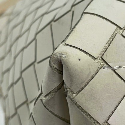 Bottega Veneta Tote Bag Intrecciato Scorpito Rubber Ivory — view 3