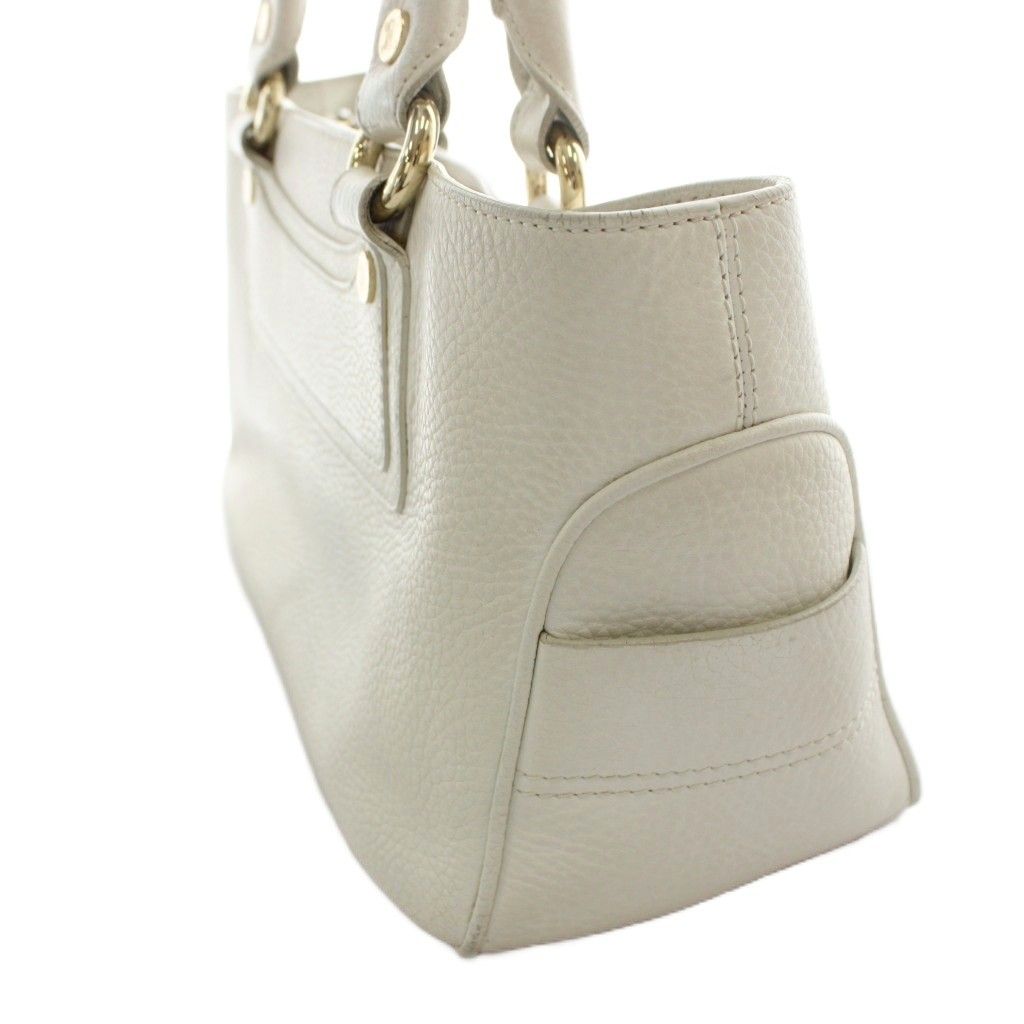 Celine Boogie Bag Handle Leather White — view 4