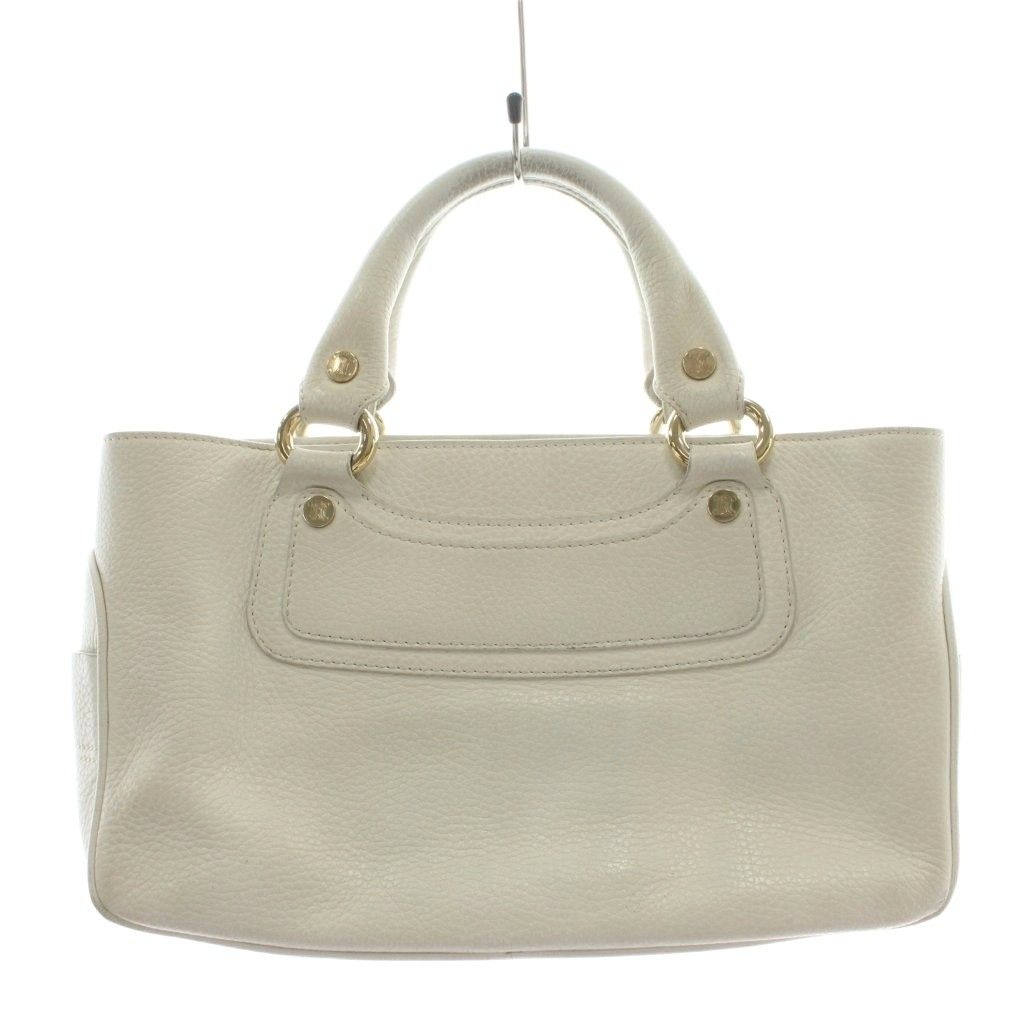 Celine Boogie Bag Handle Leather White — view 2