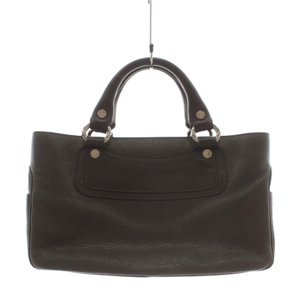 Celine Boogie Bag Handle Leather Khaki Brown — view 2