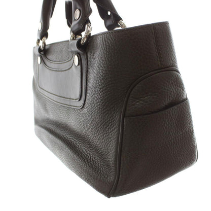 Celine Boogie Bag Handle Leather Khaki Brown — view 4
