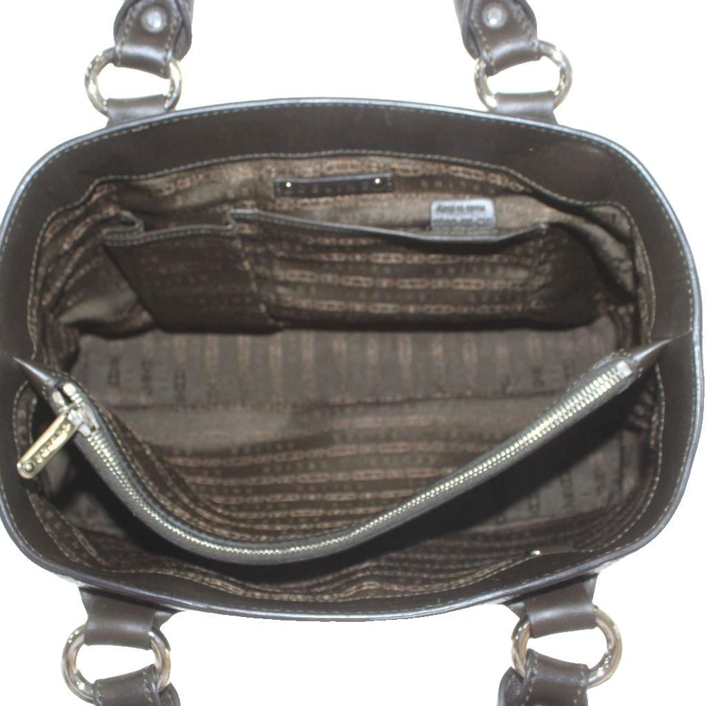 Celine Boogie Bag Handle Leather Khaki Brown — view 6