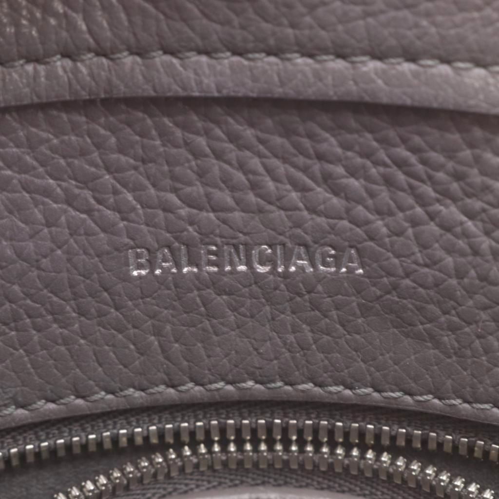 Balenciaga Everyday XS North South Handle Shoulder Bag 2-Way Gray Logo Print — view 6