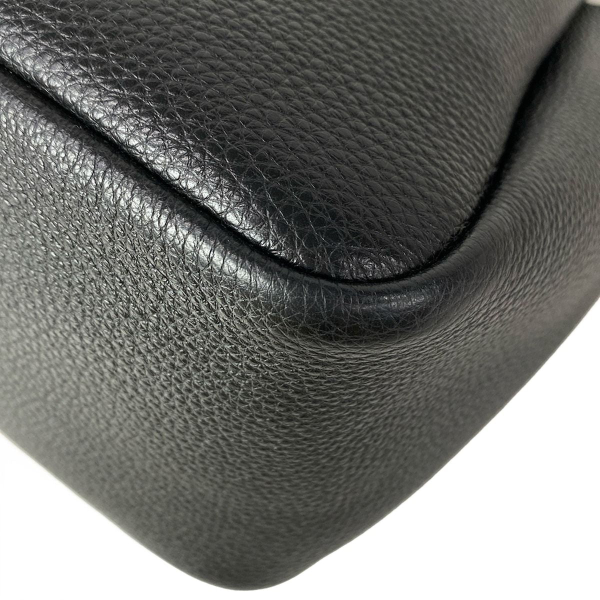 Prada Tote Bag Liaison Small Leather Black — view 7