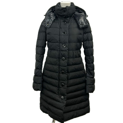 Moncler Down Coat XS Jura Black Long Sleeve Winter 0