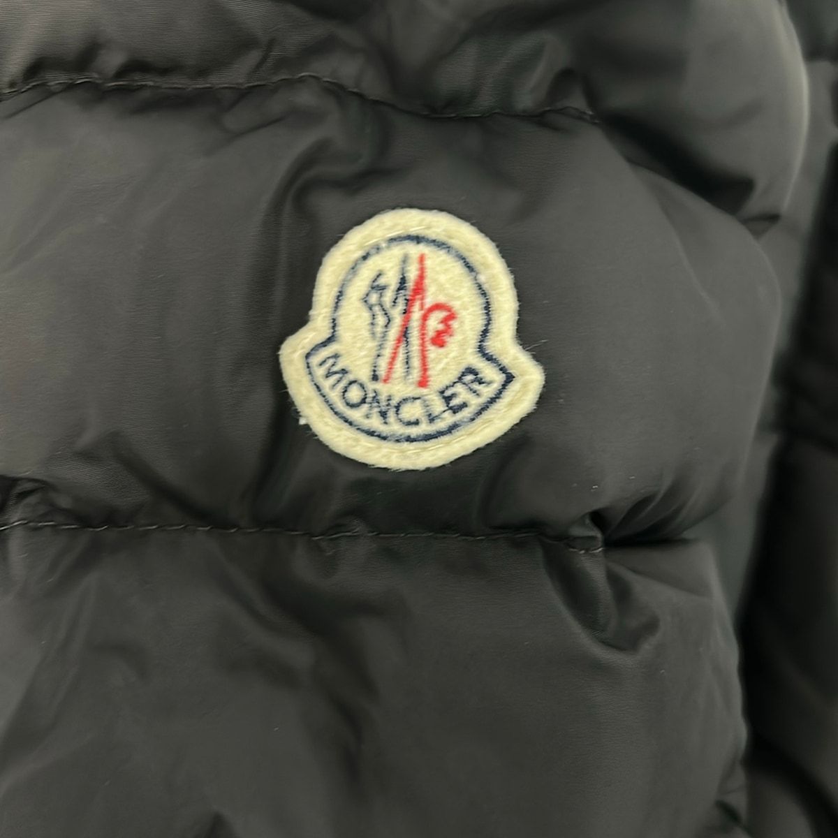 Moncler Down Coat XS Jura Black Long Sleeve Winter 0 — view 7