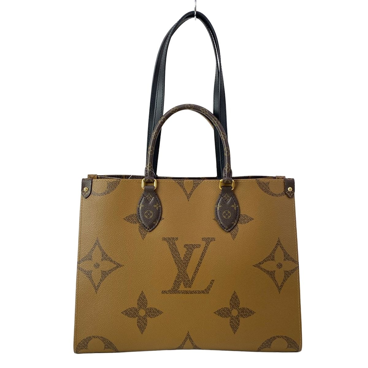 Louis Vuitton Tote Bag Monogram On The Go MM Reverse — view 3