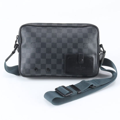 Louis Vuitton Damier Graphite Alpha Messenger Shoulder Bag Crossbody Leather