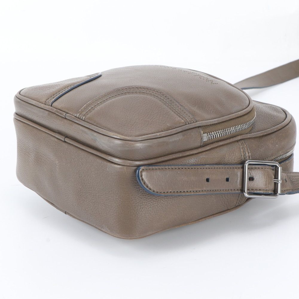 Louis Vuitton Cuir Bequia Trotter M Leather Shoulder Bag Crossbody Messenger — view 4