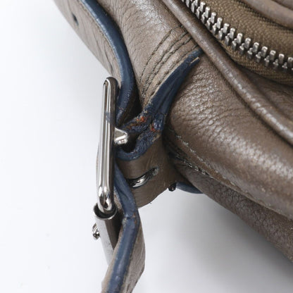 Louis Vuitton Cuir Bequia Trotter M Leather Shoulder Bag Crossbody Messenger — view 8