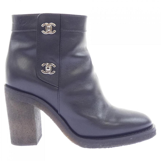 Chanel Turnlock Boots Black